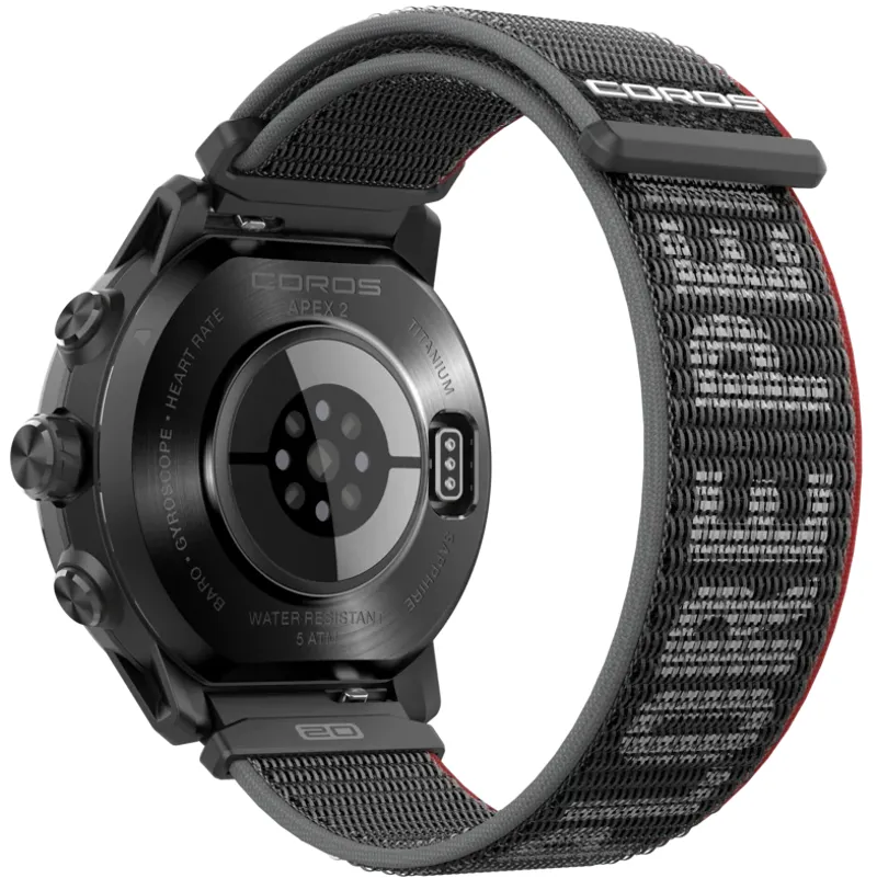 Coros Apex 2 Premium Multisport GPS Watch in Black-2