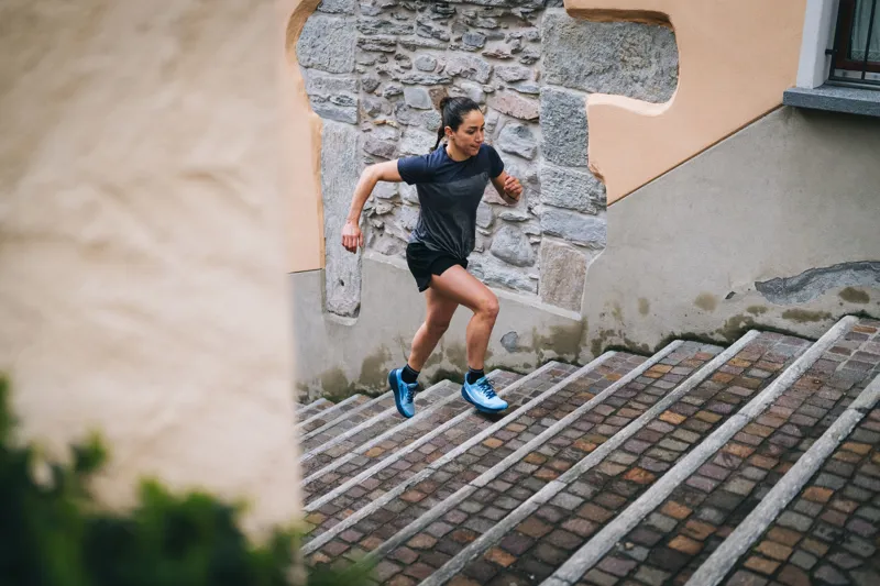 Altra Experience Flow Women's Road Running Shoe in Light Blue-6