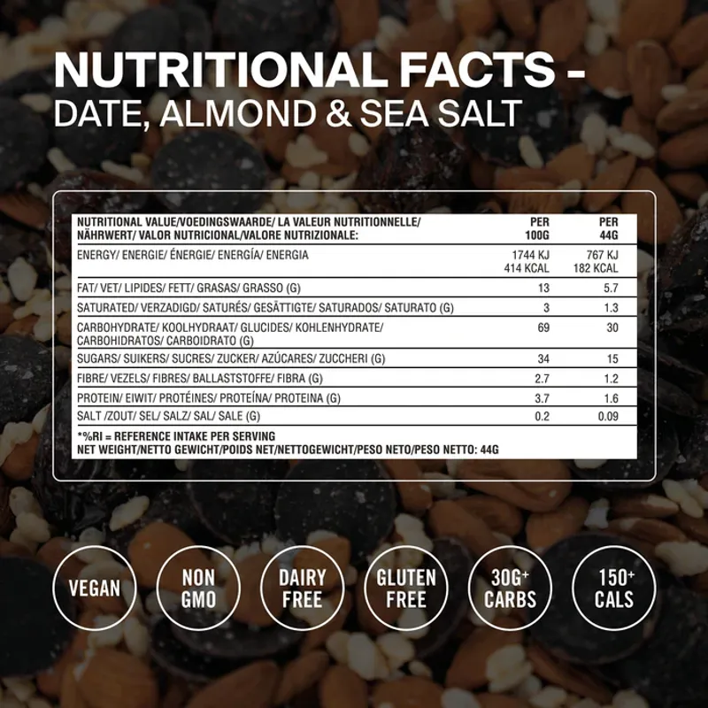 Styrkr BAR30 Date Almond and Sea Salt Energy Bar -3