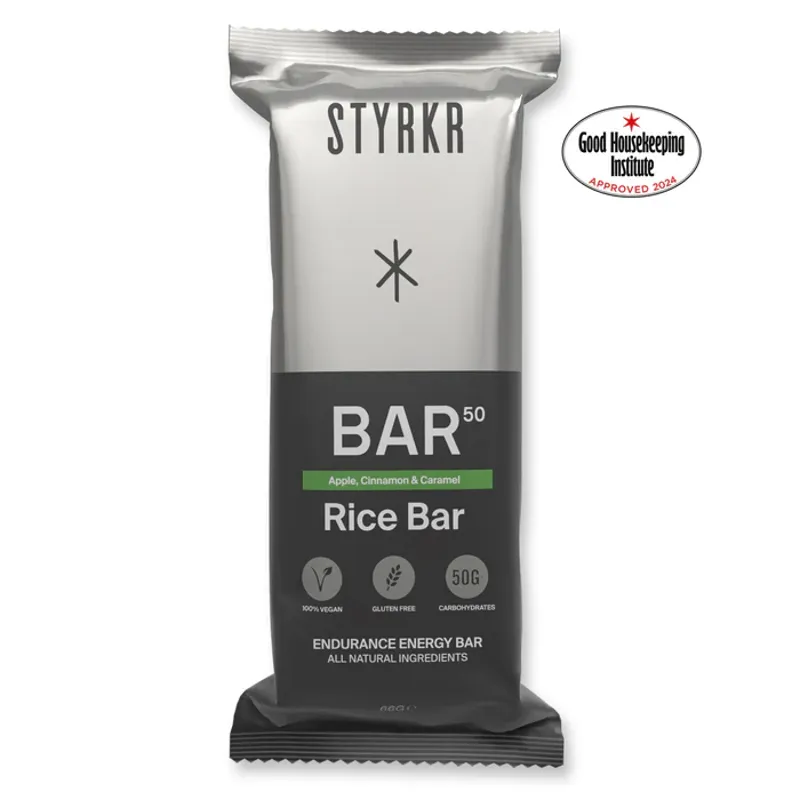 Styrkr BAR50 Apple Cinnamon and Caramel Energy Bar 