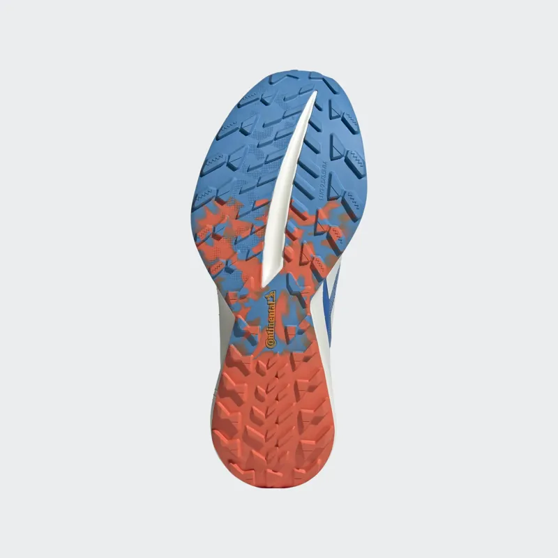 adidas Terrex Agravic Speed Ultra Men's Trail Running Shoe in Pulse Blue/Grey One/Semi Impact Orange-2