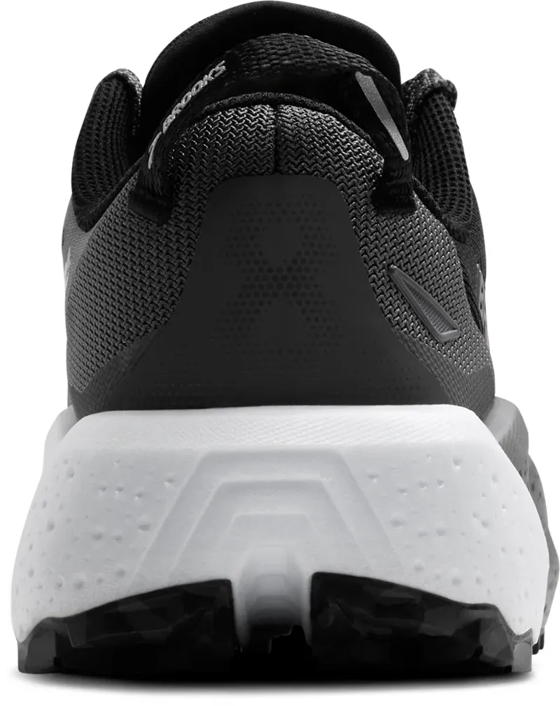 Brooks Caldera 8 Women's Trail Running Shoe in Black/Blackened Pearl/White-5