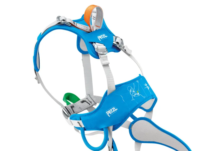 Petzl Ouistiti Kid's Climbing Harness in Methyl Blue-2