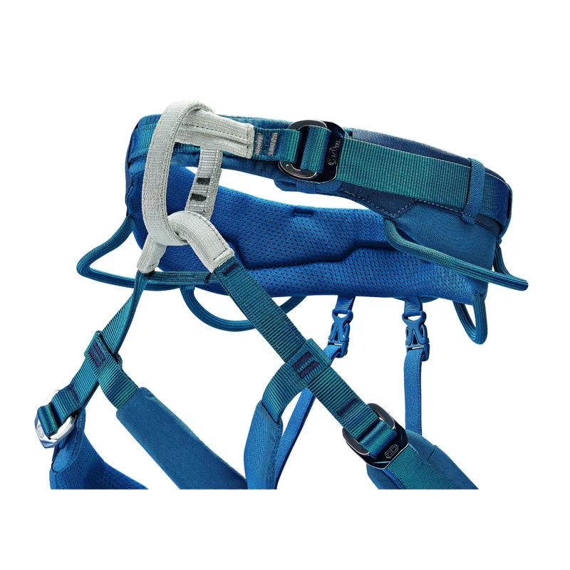 Petzl Adjama Climbing Harness in Blue -1