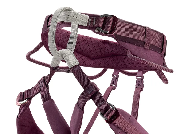Petzl Luna Women's Climbing Harness in Dark Violet -2