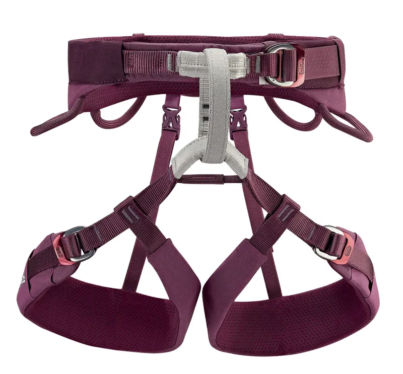 Petzl Luna Women's Climbing Harness in Dark Violet 