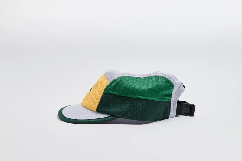 Våga Running Club Cap in Racing Green/Light Grey/Sunshine Yellow/Purple-4