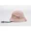Våga Washed Cotton Bucket Hat in Washed Pastel Pink/Navy Blue 