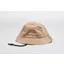 Våga Washed Cotton Bucket Hat in Washed Sand/Navy Blue 