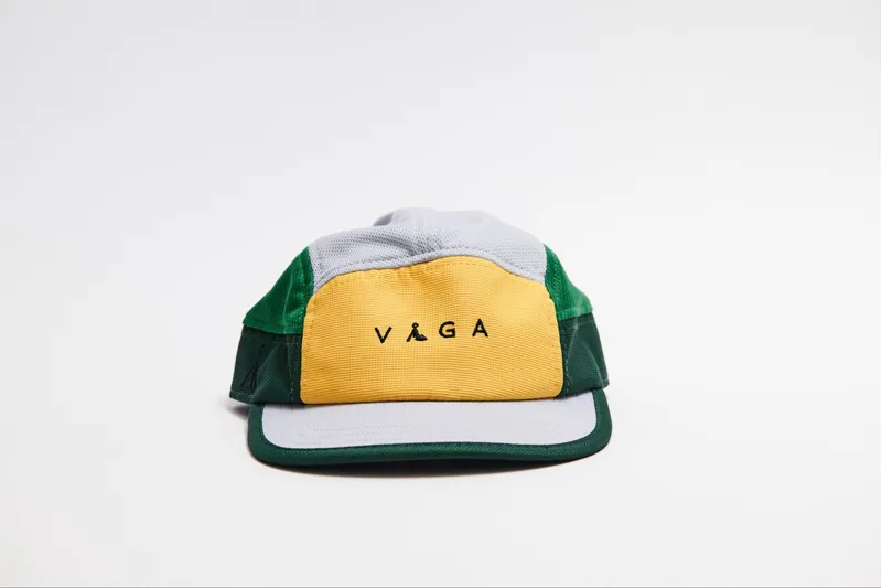 Våga Running Club Cap in Racing Green/Light Grey/Sunshine Yellow/Purple-1