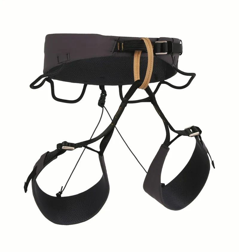 Blue Ice Cuesta ADJ Climbing Harness in India Ink