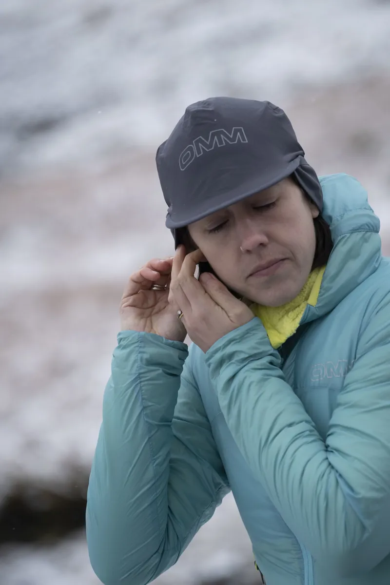 OMM Kamleika Waterproof Cap in Grey-3