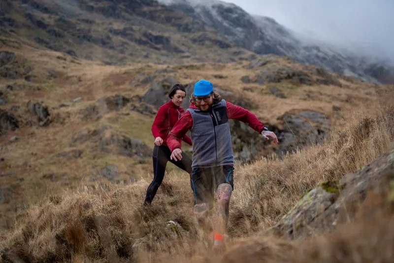 OMM Core Zipped Vest Men's Mid Layer in Grey-5