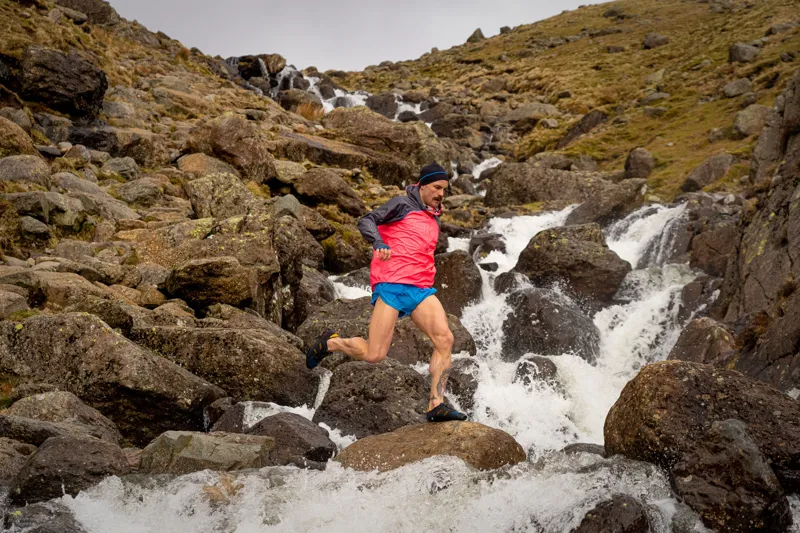 OMM Speed Men's Running Short in Blue-2