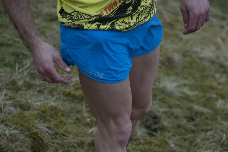 OMM Speed Men's Running Short in Blue-3