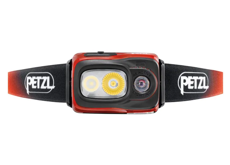 Petzl Swift RL 1100 Lumens Headtorch in Orange-2