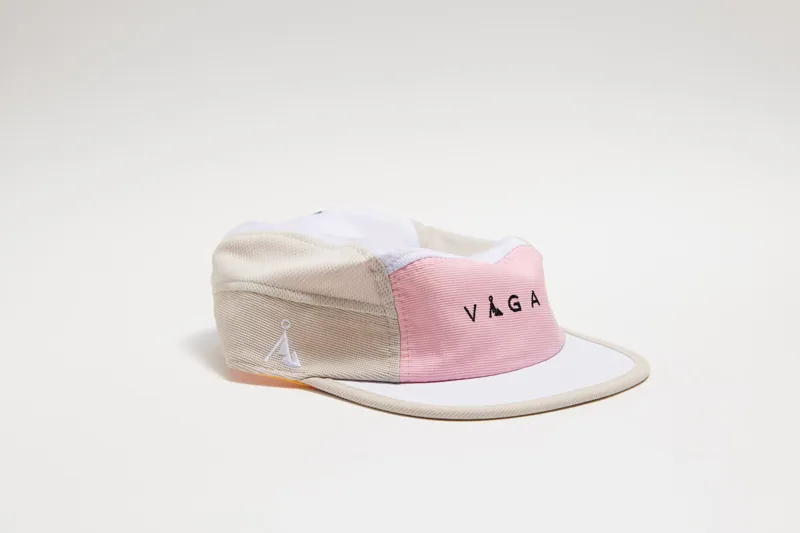 Våga Running Club Cap in Sand/ White/ Pastel Pink/ Sunshine Yellow -2