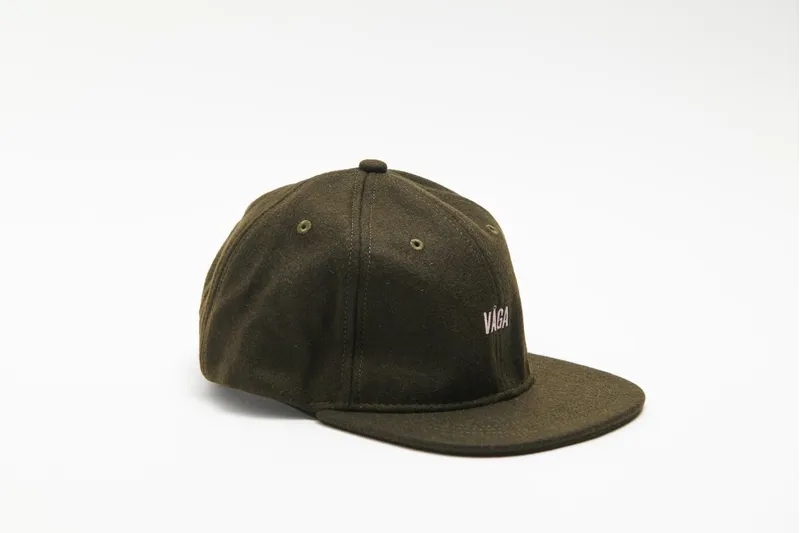 Våga Felt Cap in Moss Green