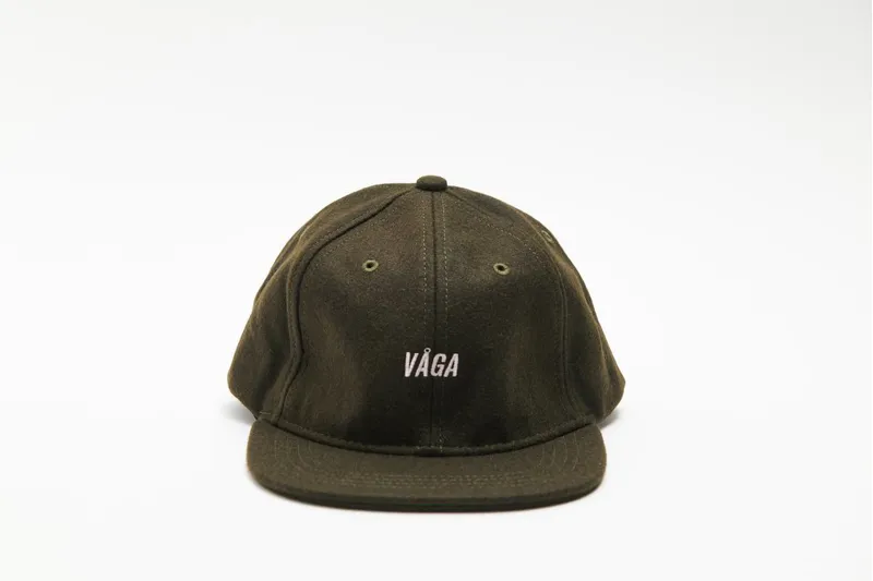 Våga Felt Cap in Moss Green-1