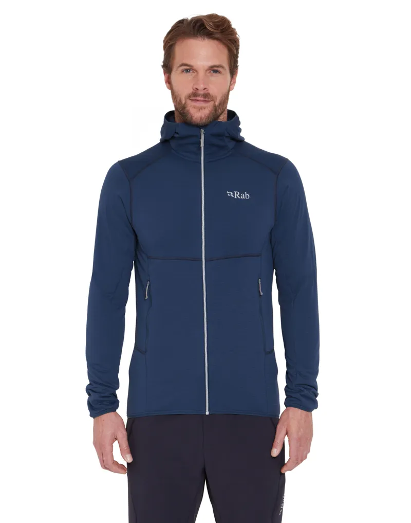 Rab Men's Evolute Hoody in Tempest Blue -1