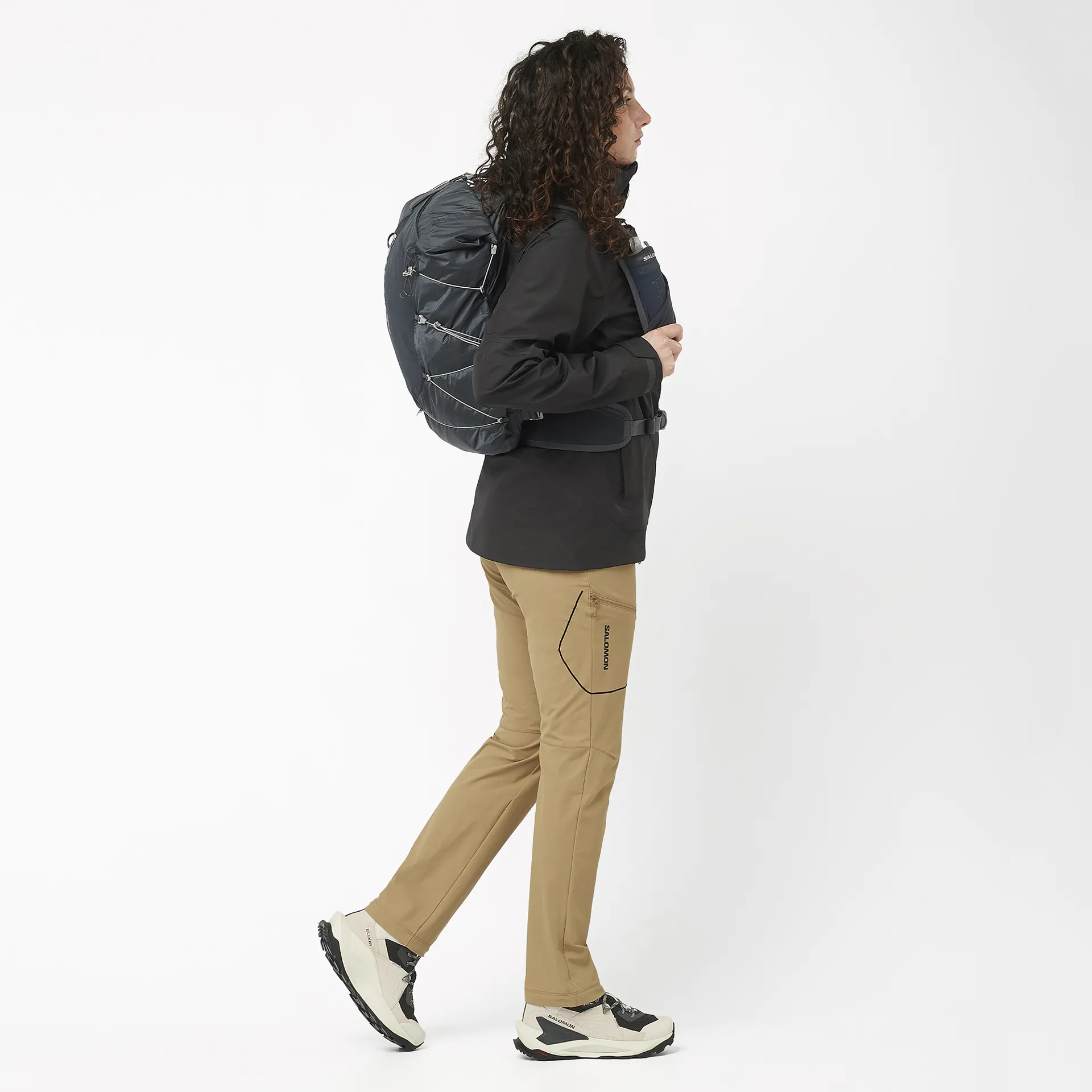 Salomon XA 25 Unisex Hiking Outdoor Rucksack Ebony/Black