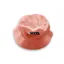 Våga Feather Racing Bucket Hat in Peach/Navy Blue