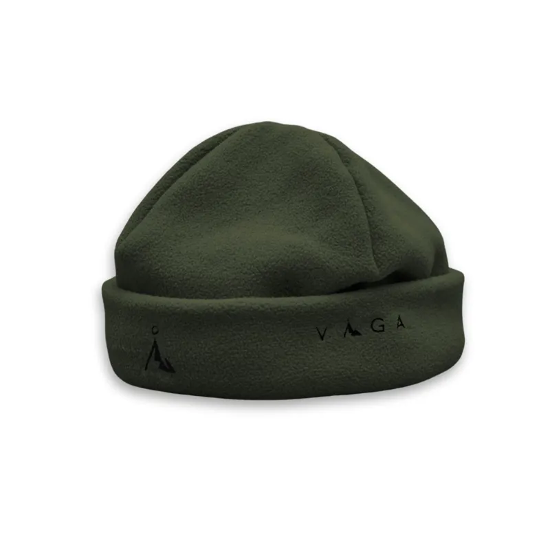 Våga Fleece Beanie in Utility Green 