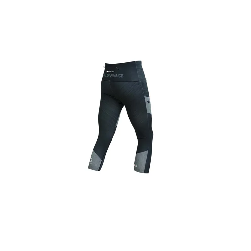 Raidlight Men's 3/4 Running Tight in Black-1