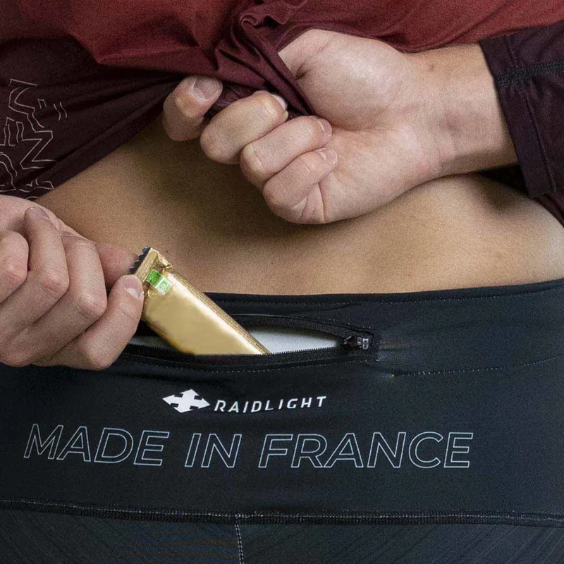 Raidlight Men's 3/4 Running Tight in Black-2