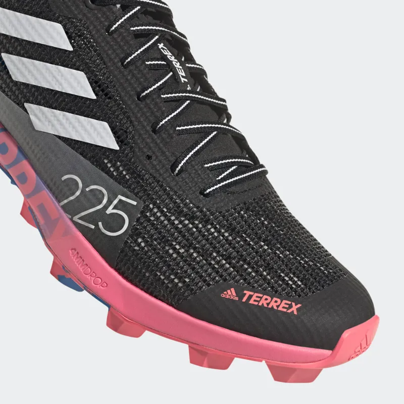 adidas Terrex Speed Pro SG Unisex Fell Running Shoe in Core Black/Crystal White/Blue Rush-6
