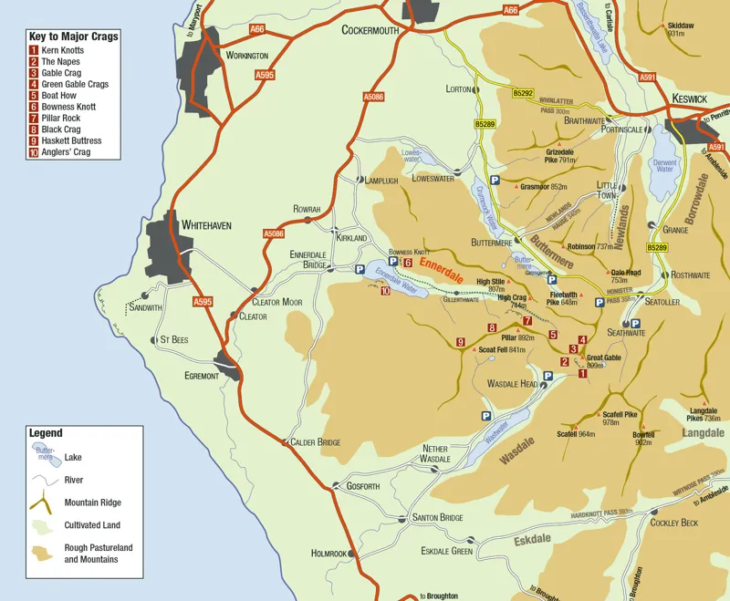Gable and Pillar Climbing Guidebook by FRCC-1