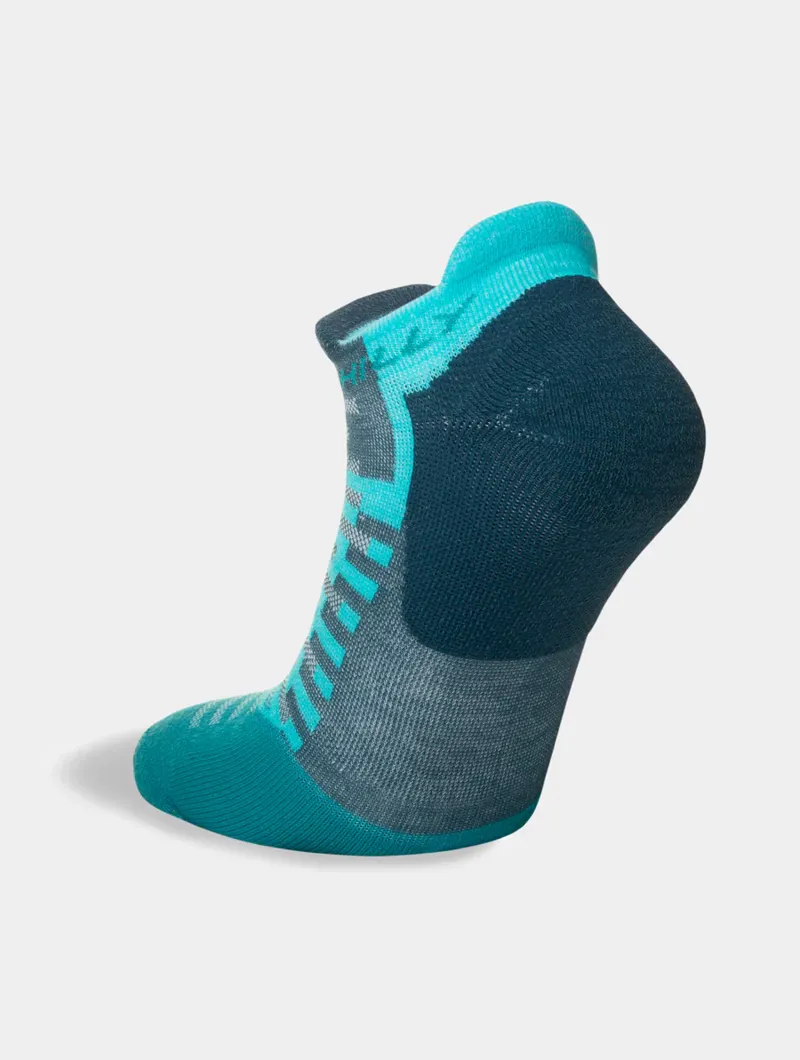 Hilly Active Socklet Min Running Sock in Blue/Teal-2
