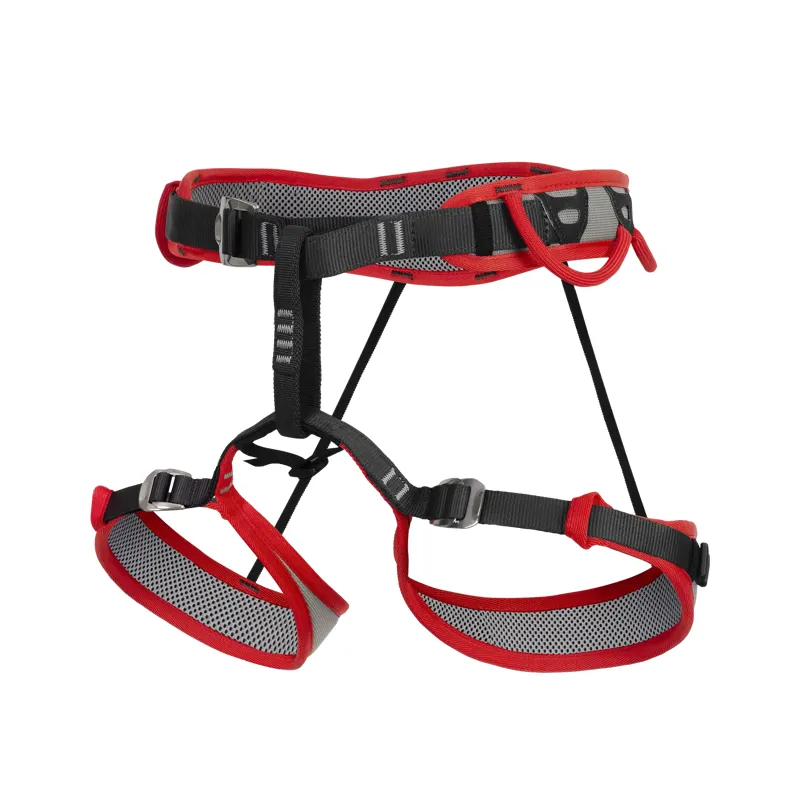 DMM Renegade Climbing Harness in Red