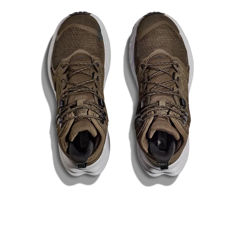 HOKA Anacapa 2 Mid GTX Wide Men's Fast-Hike Boot in Deep Umber/Stardust-1