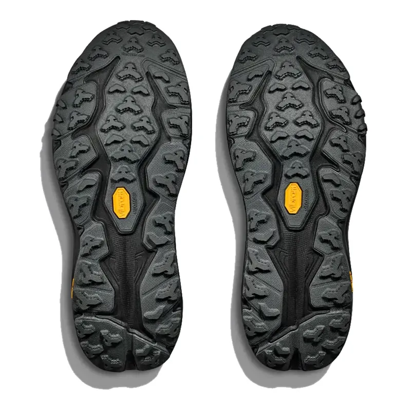 HOKA Speedgoat 6 GTX Wide Women's Trail Running Shoe in Black/Outer Orbit-1