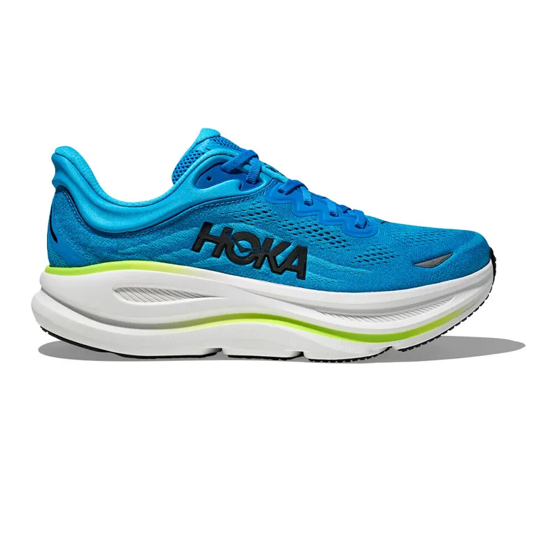 HOKA Bondi 9 Men's Road Running Shoe in Skyward Blue/Hoka Blue 