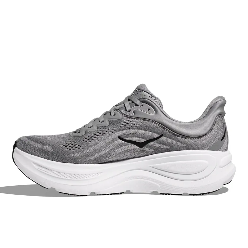 HOKA Bondi 9 Men's Road Running Shoe in Galactic Grey/Stellar Grey-2
