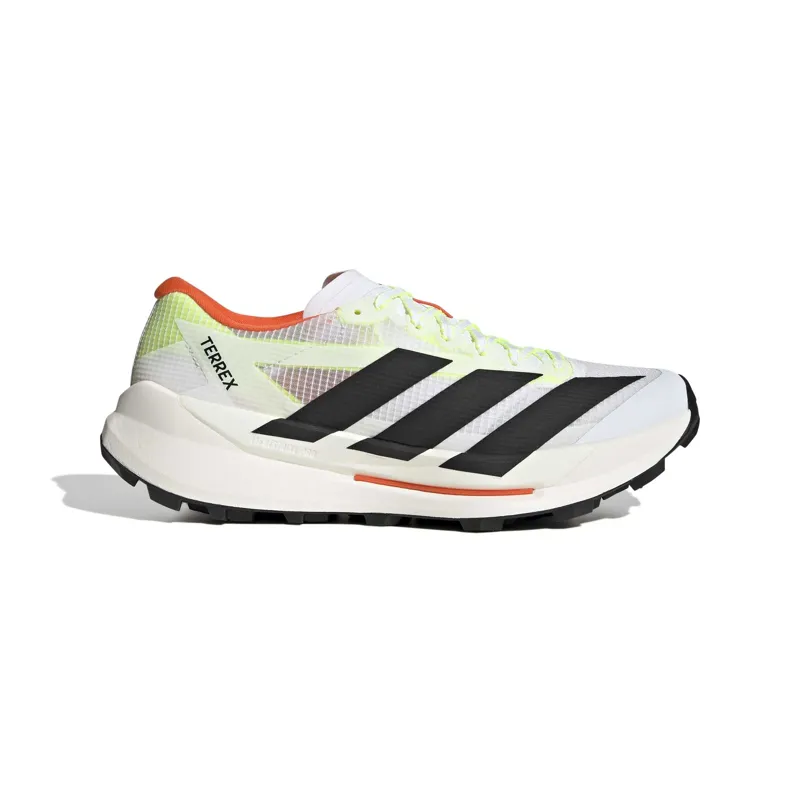 adidas Terrex Agravic TT Men's Trail Running Shoe in Cloud White/Core Black/Impact Orange