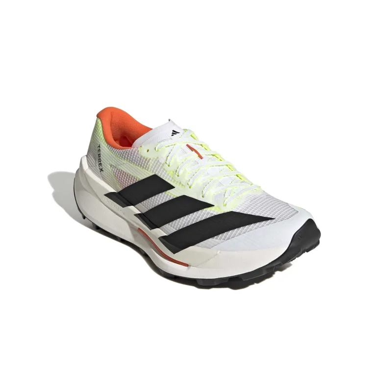 adidas Terrex Agravic TT Men's Trail Running Shoe in Cloud White/Core Black/Impact Orange-4