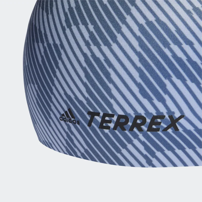 adidas Terrex Aeroready Graphic Headband in Blue Dawn/Wonder Steel-2