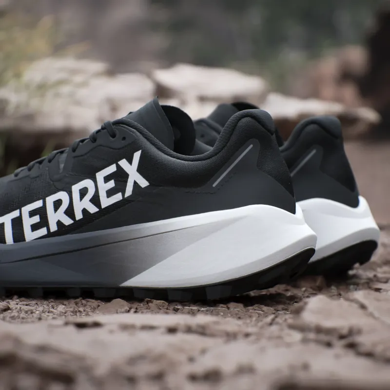 adidas Terrex Agravic 3 Men's Trail Running Shoe in Core Black/Grey One/Grey Six-8