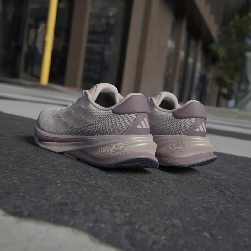 adidas Supernova Solution Women's Road Running Shoe in Off White/Sandy Pink Met/Sandy Pink-11
