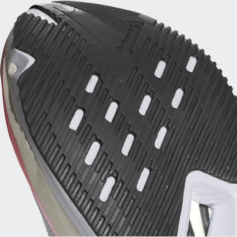 adidas Adizero Boston 12 Women's Road Running Shoe in Sandy Pink/Aurora Met/Solar Red-7