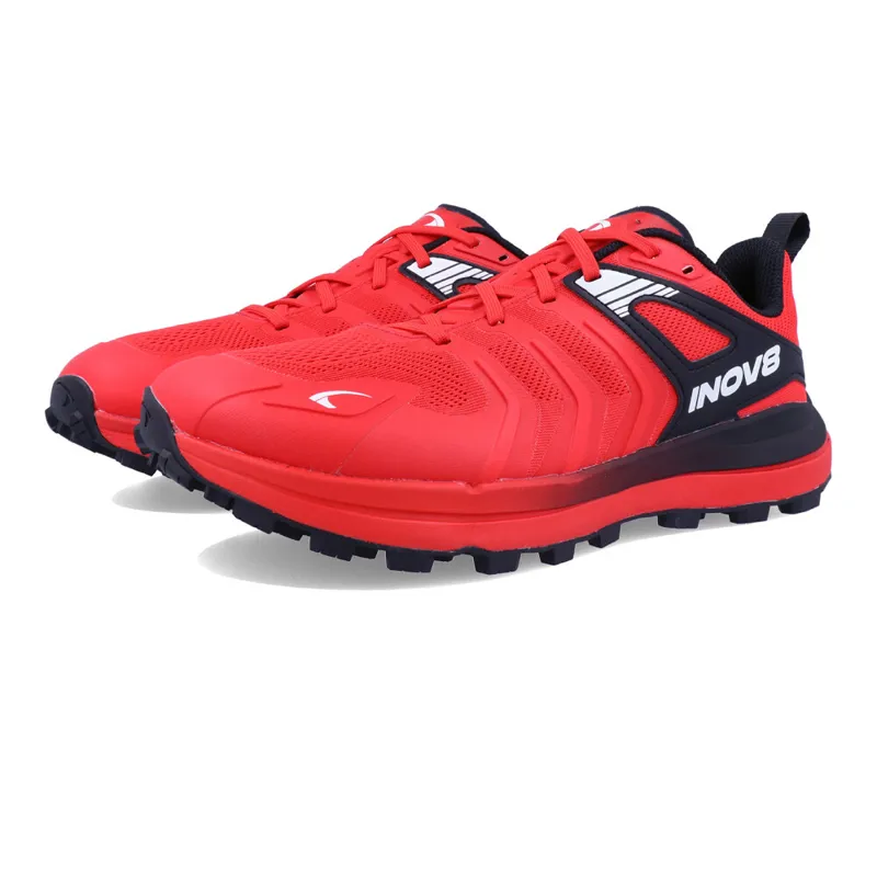 Inov8 Trailtalon Zero WIDE Men's Trail Running Shoe in Black/Red-3