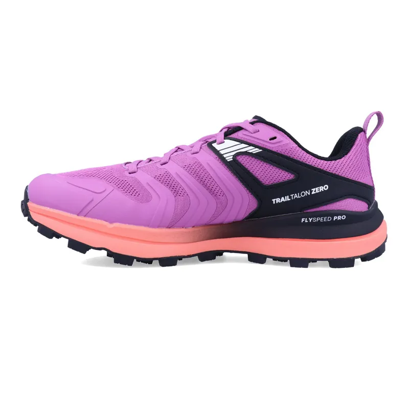 Inov8 Trailtalon Zero WIDE Women's Trail Running Shoe in Purple/Black-2