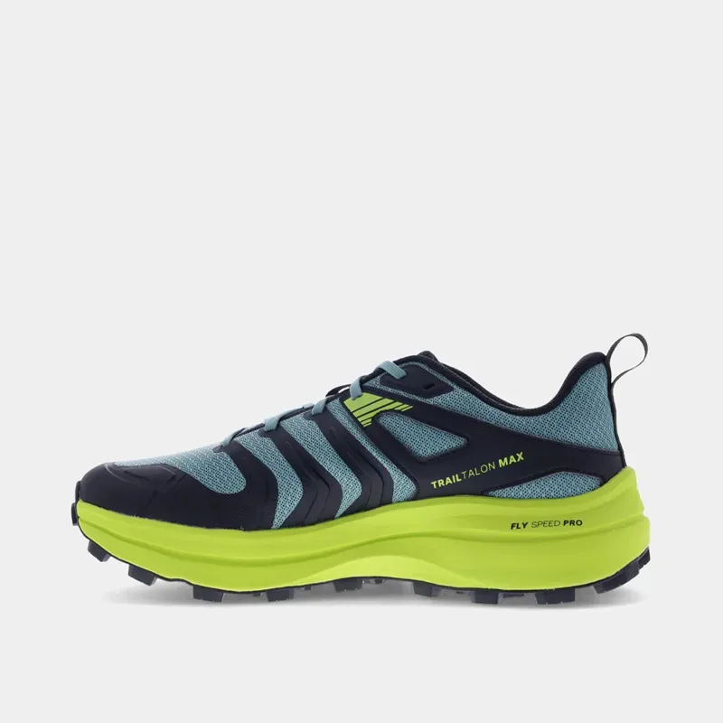 Inov8 Trailtalon Max Wide Men's Trail Running Shoe in Dark Green/Green-3