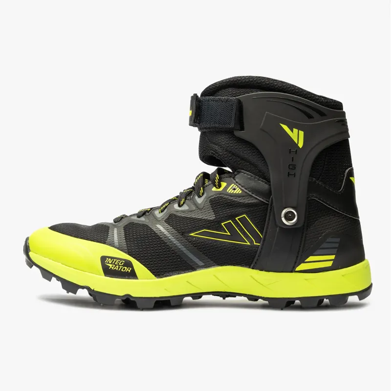 VJ Sport Integrator High Unisex Orienteering Shoe in Black/Yellow-1