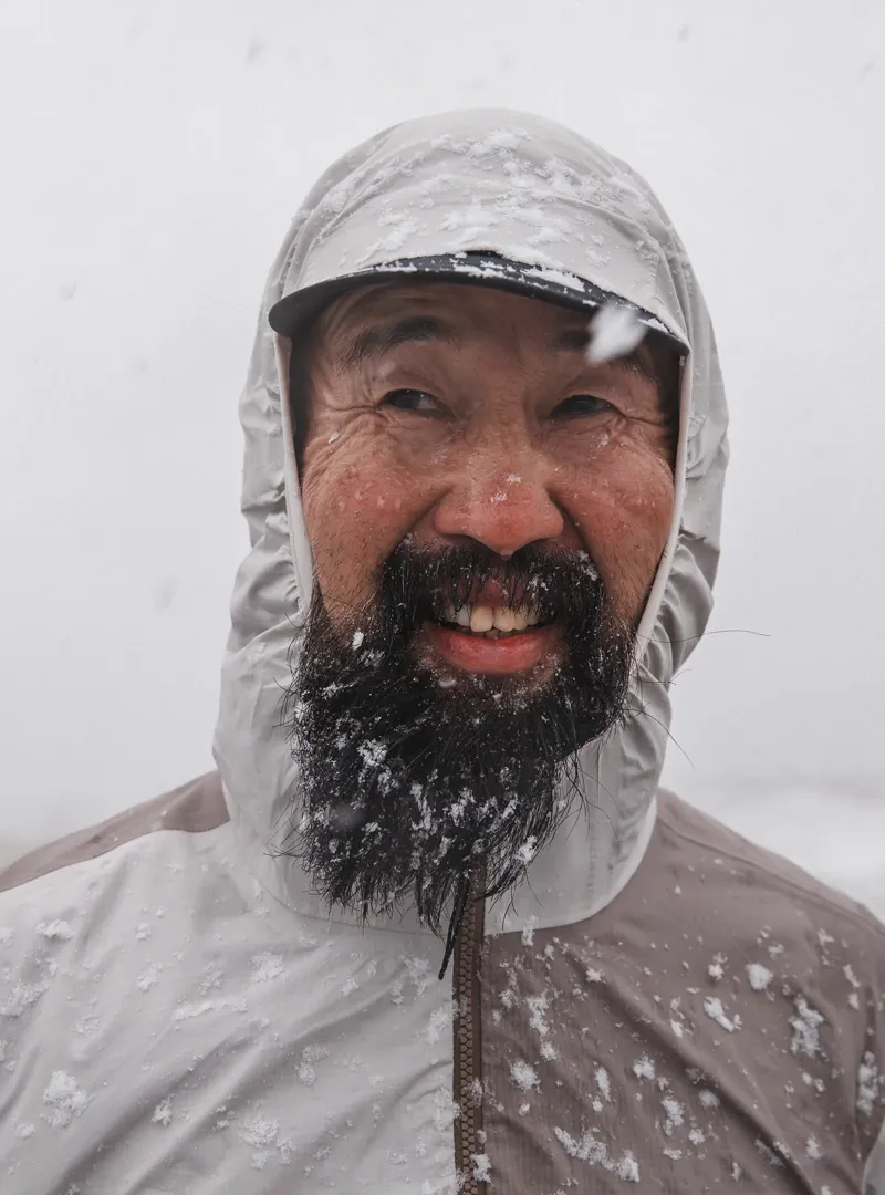 Janji Rainrunner Men's Lightweight Waterproof Pack Jacket in Steppelands-2