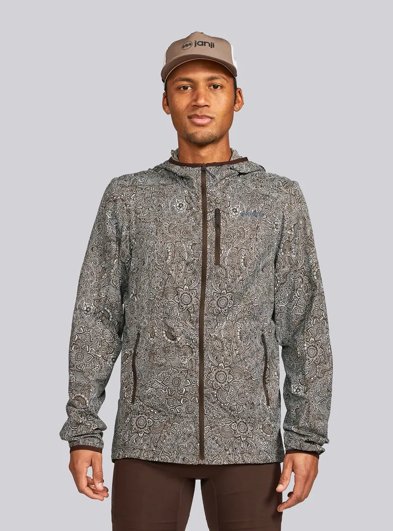 Janji Zephyrunner Men's Wind Shell in Paisley Hand Mega-1