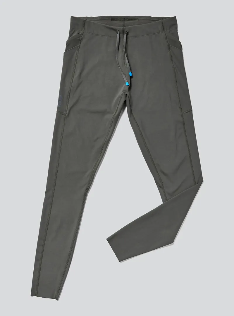 Janji Trail Men's Running Tight in Carbon-1